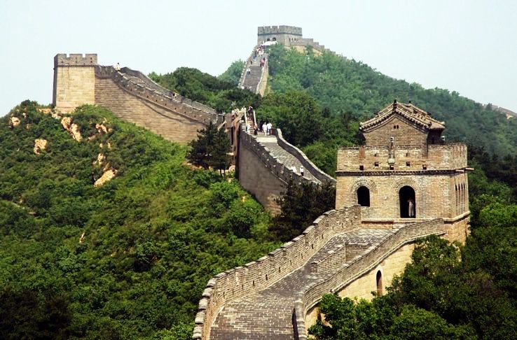 1. Great Wall of China is a collection of walls and not one uniform wall